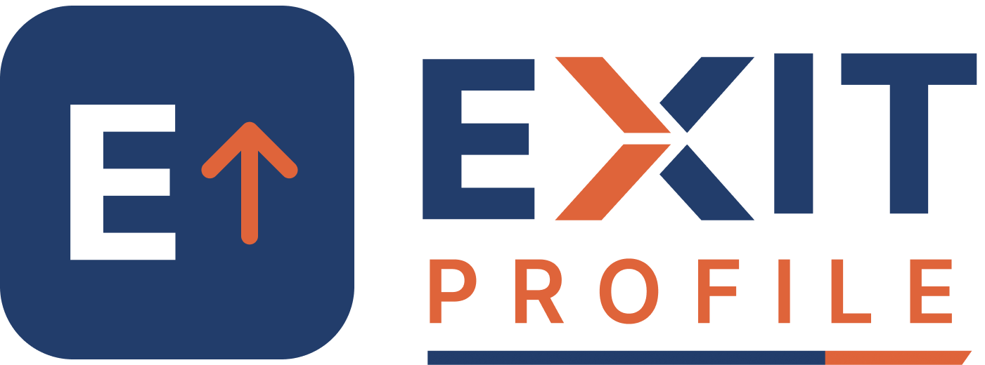 Exit Profile verification platform logo for employee exit records