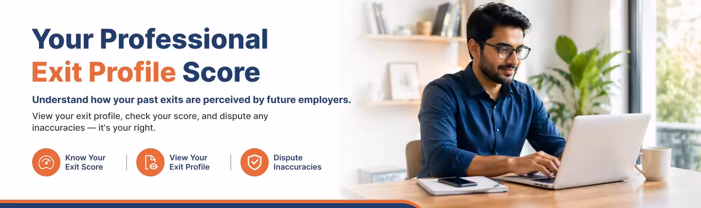 Secure employee exit management and background verification solution for companies and employees